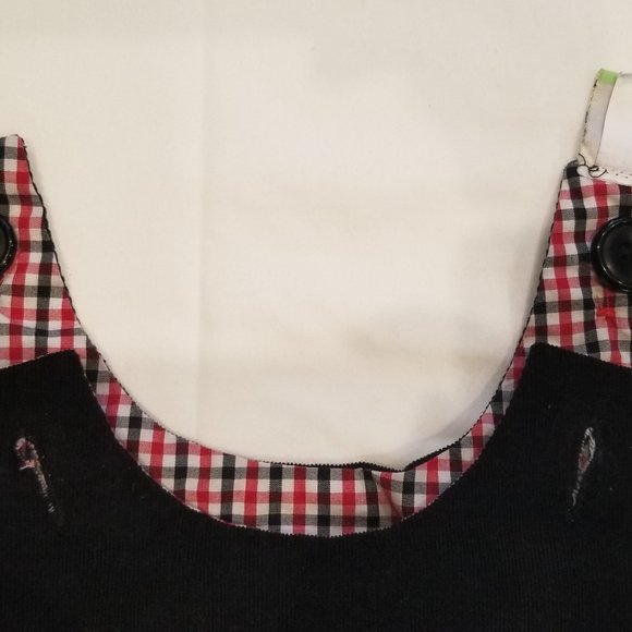 Le' Za Me Girls 24M Hand Smocked Reversible Top and Pants Set - Picture 6 of 12